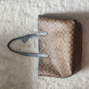Signature City Coach Reversible Tote